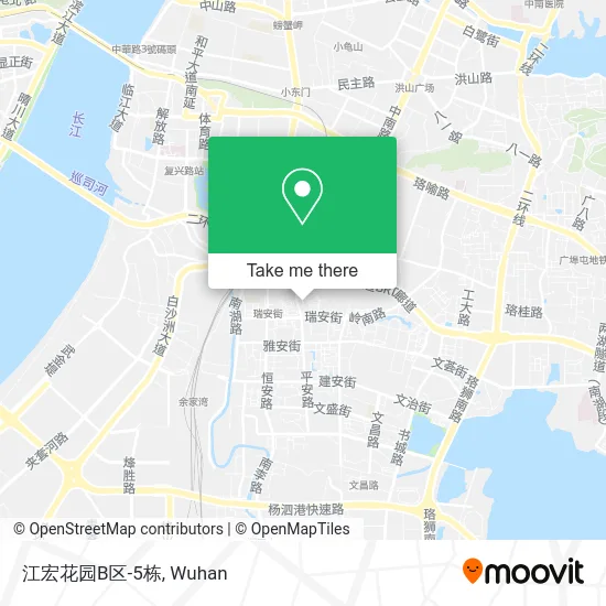 江宏花园B区-5栋 map