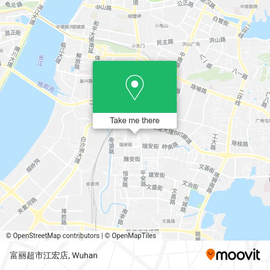 富丽超市江宏店 map