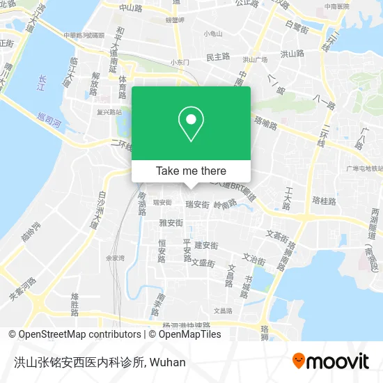 洪山张铭安西医内科诊所 map