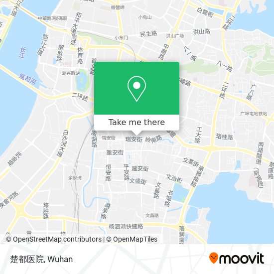 楚都医院 map