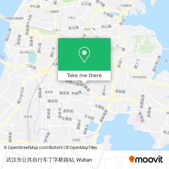 武汉市公共自行车丁字桥路站 map