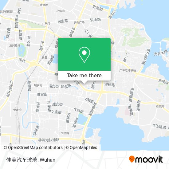 佳美汽车玻璃 map