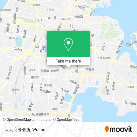 天元商务会所 map