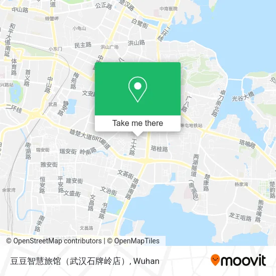 豆豆智慧旅馆（武汉石牌岭店） map