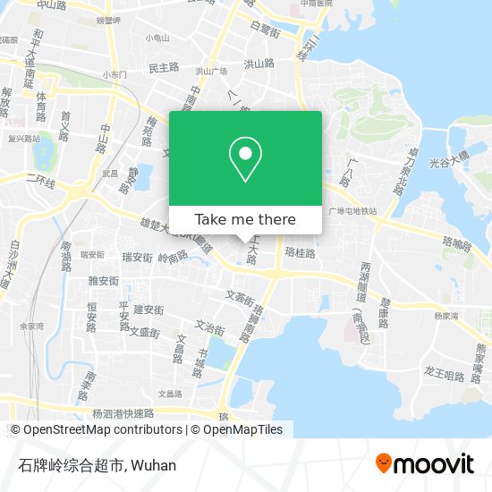 石牌岭综合超市 map