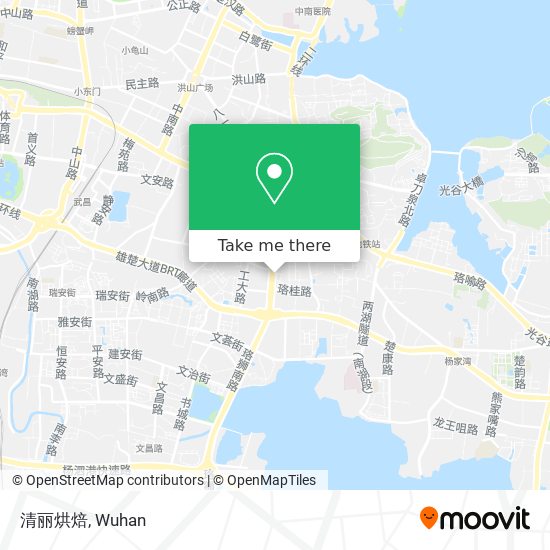 清丽烘焙 map