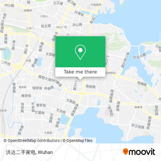 洪达二手家电 map