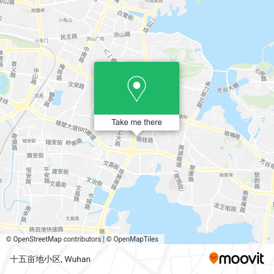 十五亩地小区 map