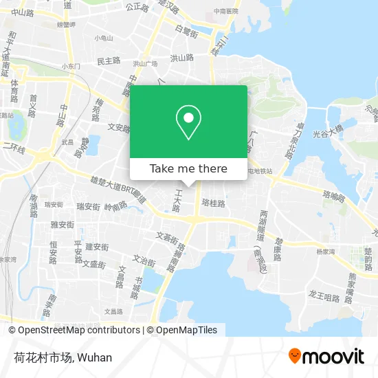 荷花村市场 map