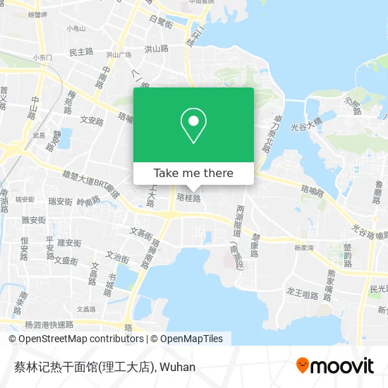 蔡林记热干面馆(理工大店) map
