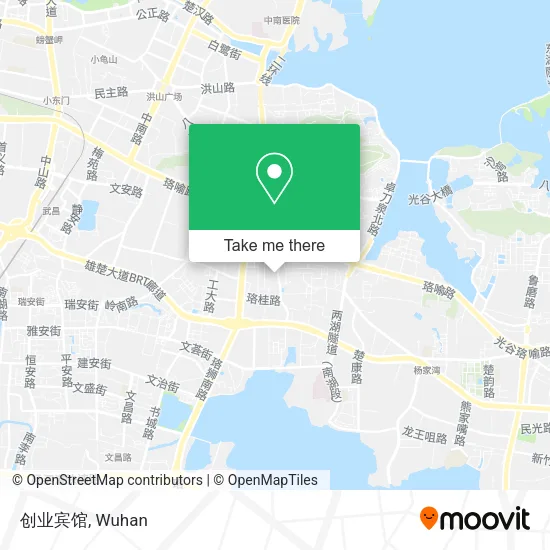 创业宾馆 map