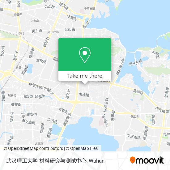 武汉理工大学-材料研究与测试中心 map