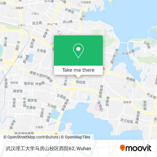 武汉理工大学马房山校区西院62 map