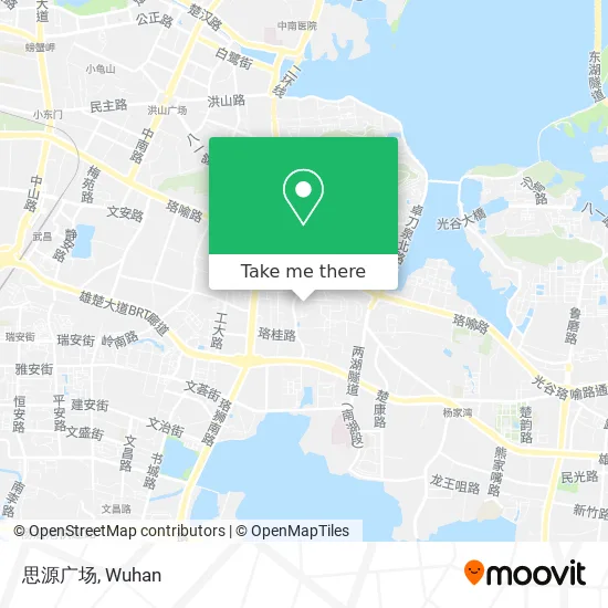思源广场 map