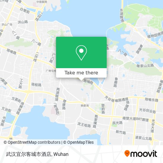 武汉宜尔客城市酒店 map