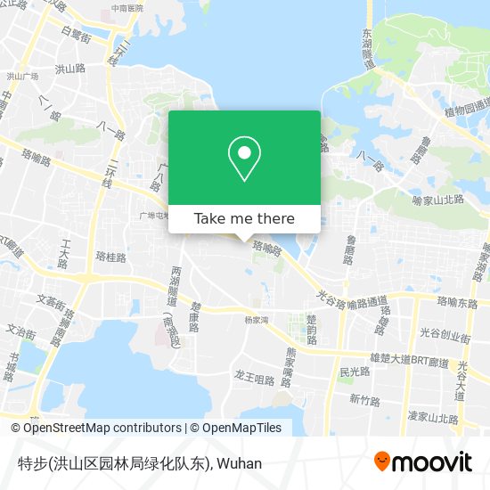 特步(洪山区园林局绿化队东) map