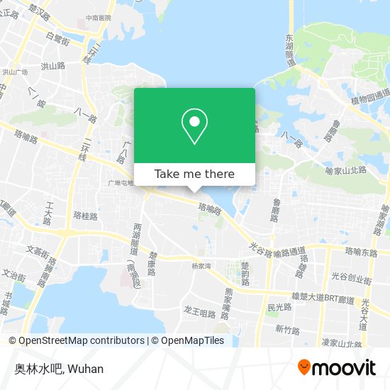 奥林水吧 map
