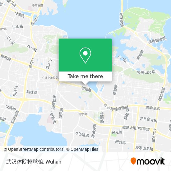 武汉体院排球馆 map