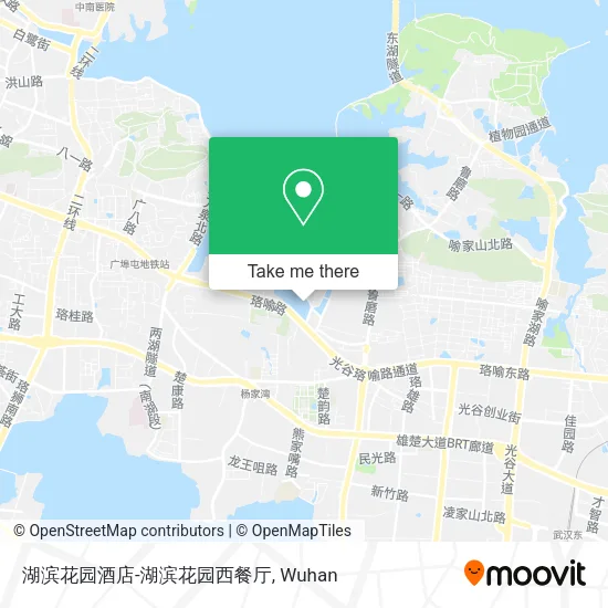 湖滨花园酒店-湖滨花园西餐厅 map