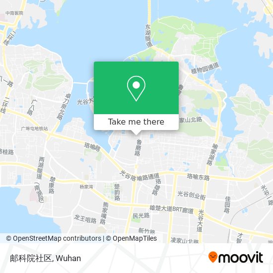 邮科院社区 map