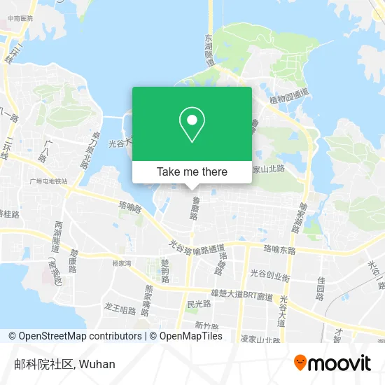邮科院社区 map
