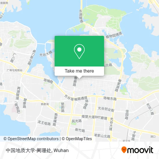 中国地质大学-阑珊处 map