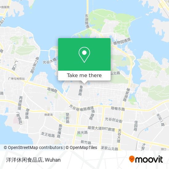洋洋休闲食品店 map