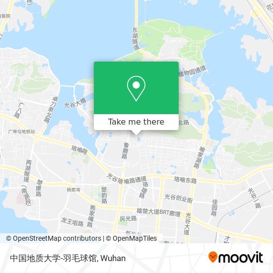 中国地质大学-羽毛球馆 map