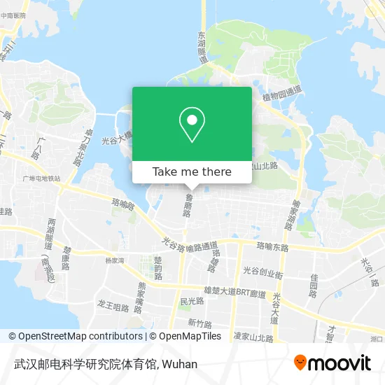武汉邮电科学研究院体育馆 map