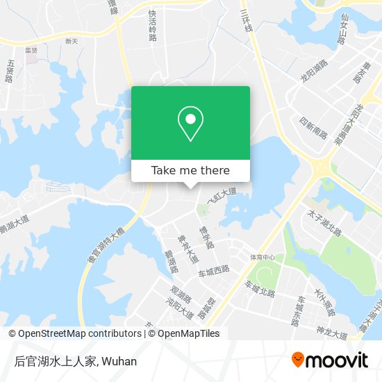 后官湖水上人家 map