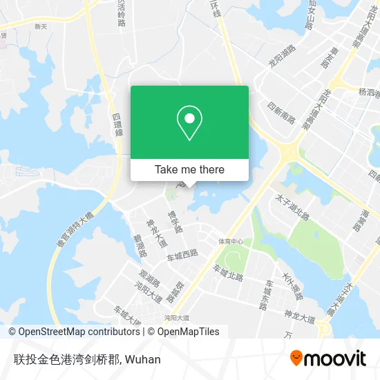联投金色港湾剑桥郡 map