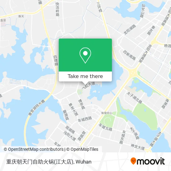 重庆朝天门自助火锅(江大店) map