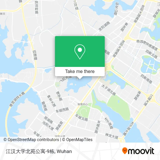 江汉大学北苑公寓-9栋 map