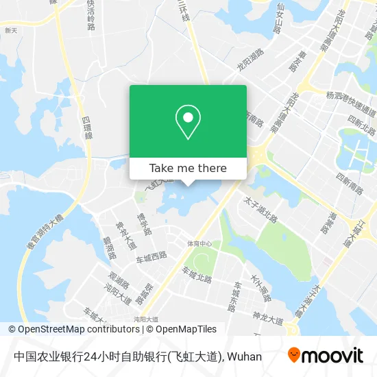 中国农业银行24小时自助银行(飞虹大道) map