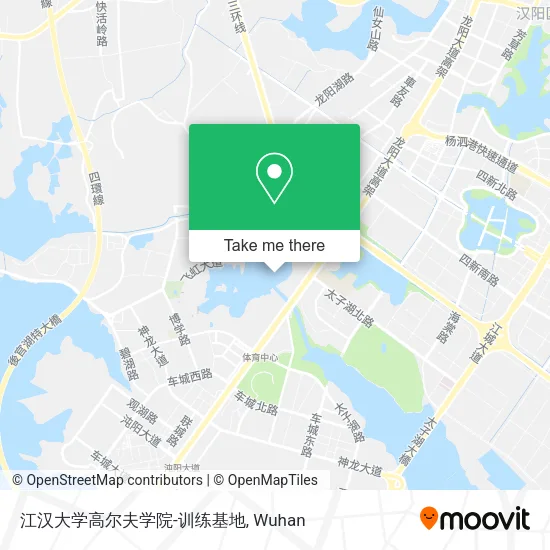 江汉大学高尔夫学院-训练基地 map