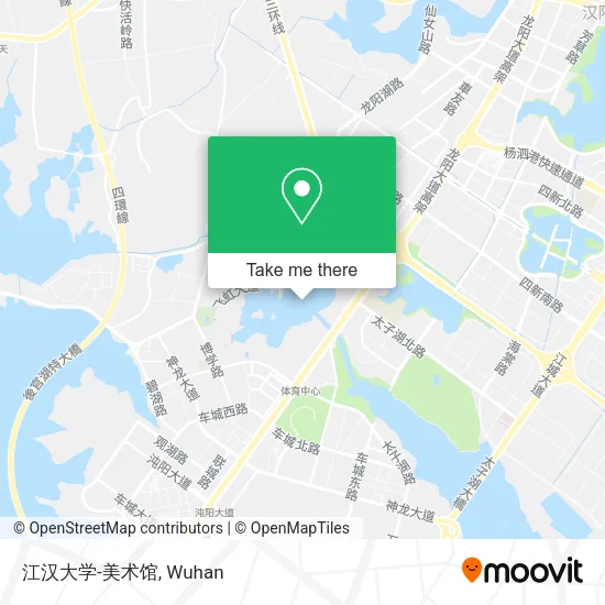 江汉大学-美术馆 map