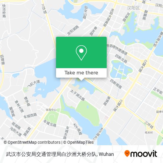 武汉市公安局交通管理局白沙洲大桥分队 map
