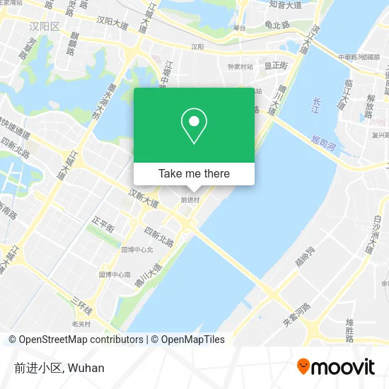 前进小区 map