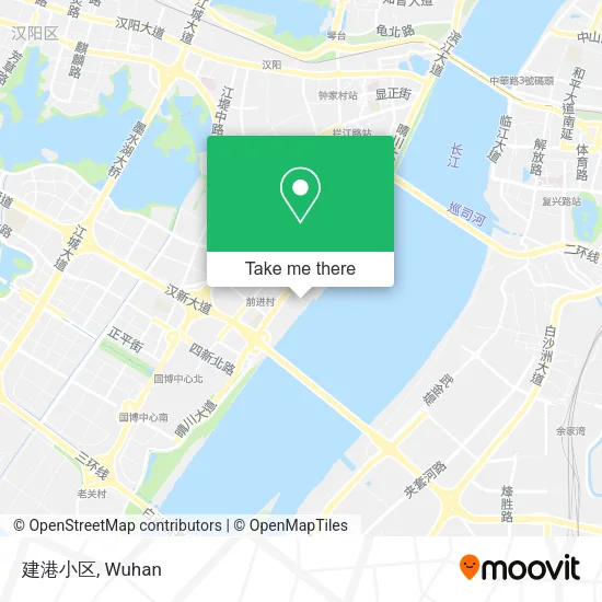 建港小区 map