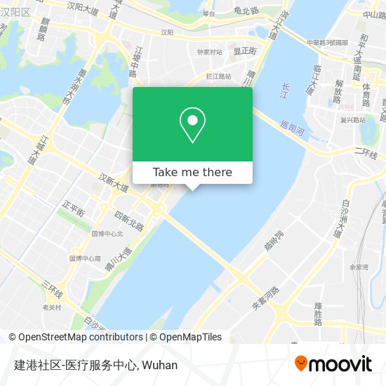建港社区-医疗服务中心 map
