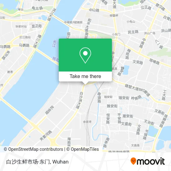 白沙生鲜市场-东门 map