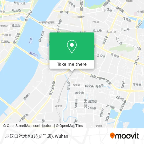 老汉口汽水包(起义门店) map