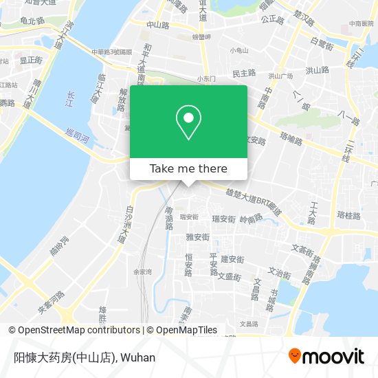 阳慷大药房(中山店) map