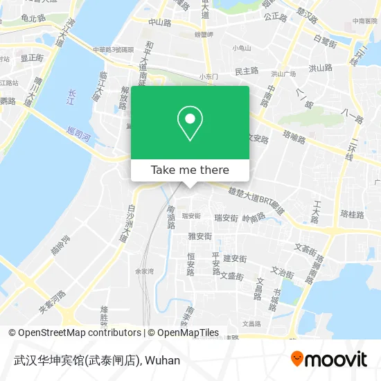 武汉华坤宾馆(武泰闸店) map