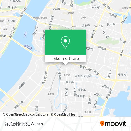 祥龙副食批发 map