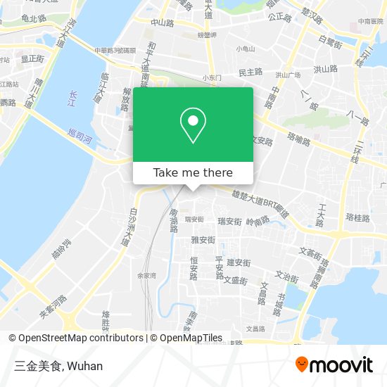 三金美食 map