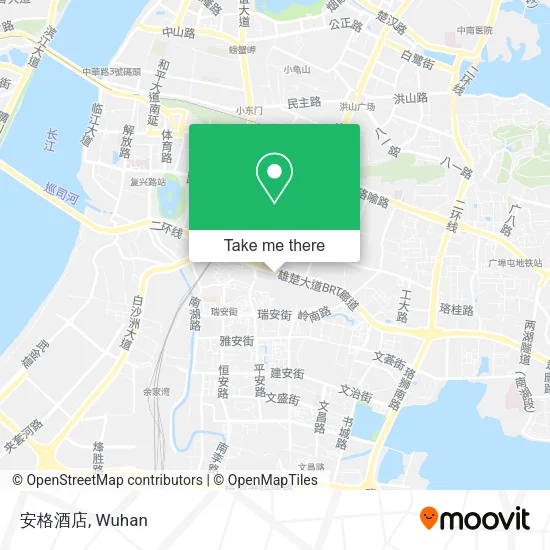 安格酒店 map
