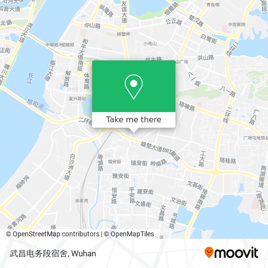 武昌电务段宿舍 map