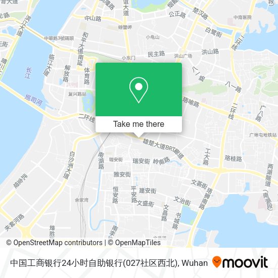 中国工商银行24小时自助银行(027社区西北) map
