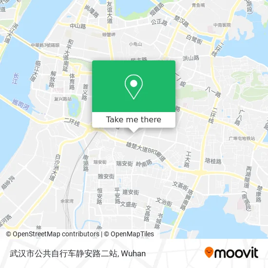 武汉市公共自行车静安路二站 map